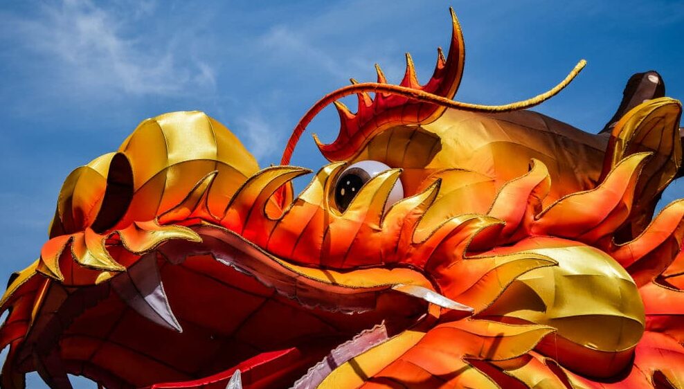 nouvel an chinois à bordeaux défilé dragon