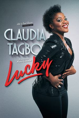 Affiche Claudia Tagbo ce week-end à Bordeaux