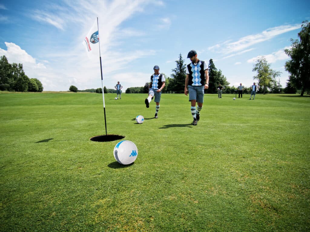 Footgolf Cap Ferret sport insolite Bordeaux