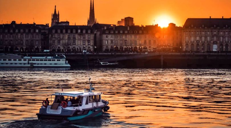 Couché de soleil Bordeaux