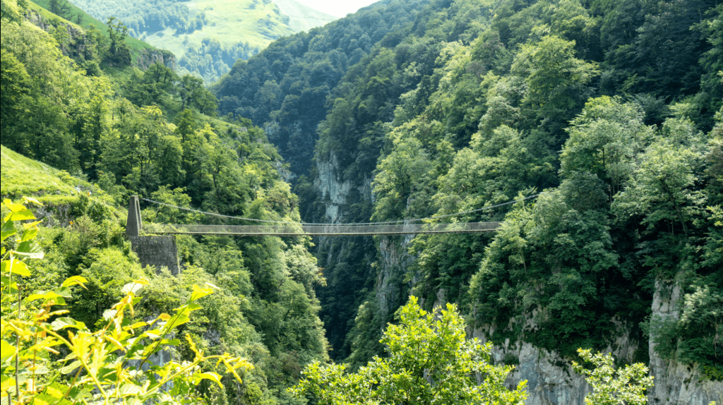 passerelle d'Holzarte