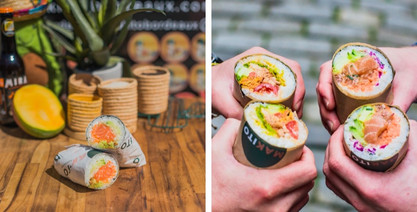 Makito Sushi burrito Bordeaux