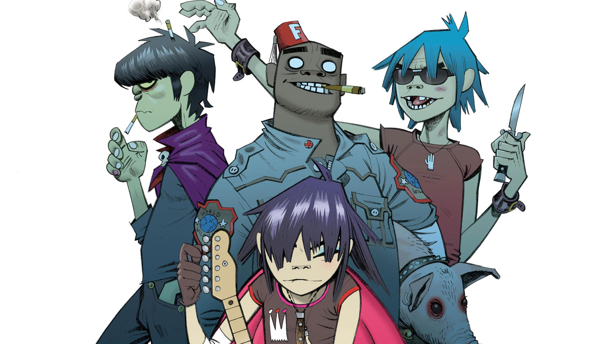 Gorillaz Garorock 2021