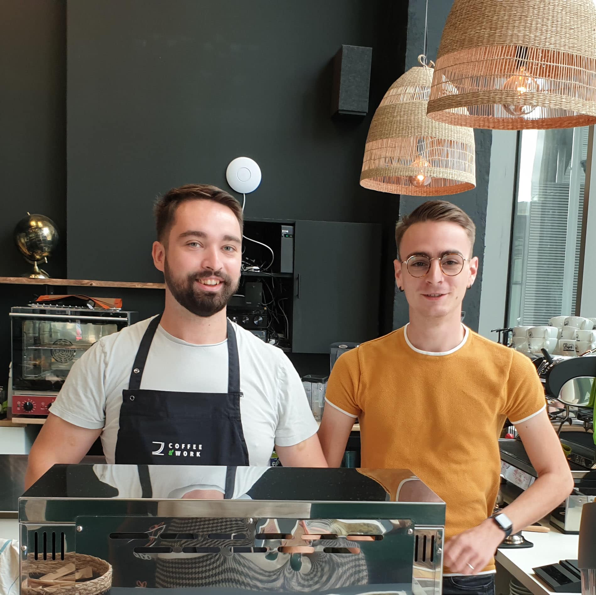 Bruno et Baptiste & Coffee & Work