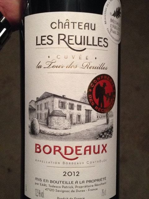 Bordeaux vins rouges Bordeaux supérieur