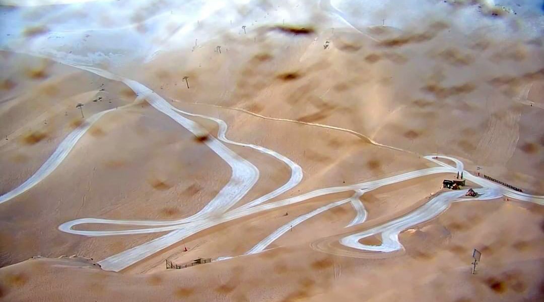 paysage lunaire station ski piau engaly sable sahara météo