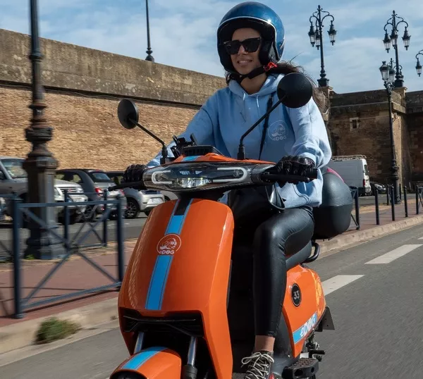 eDOG scooters libre service Bordeaux