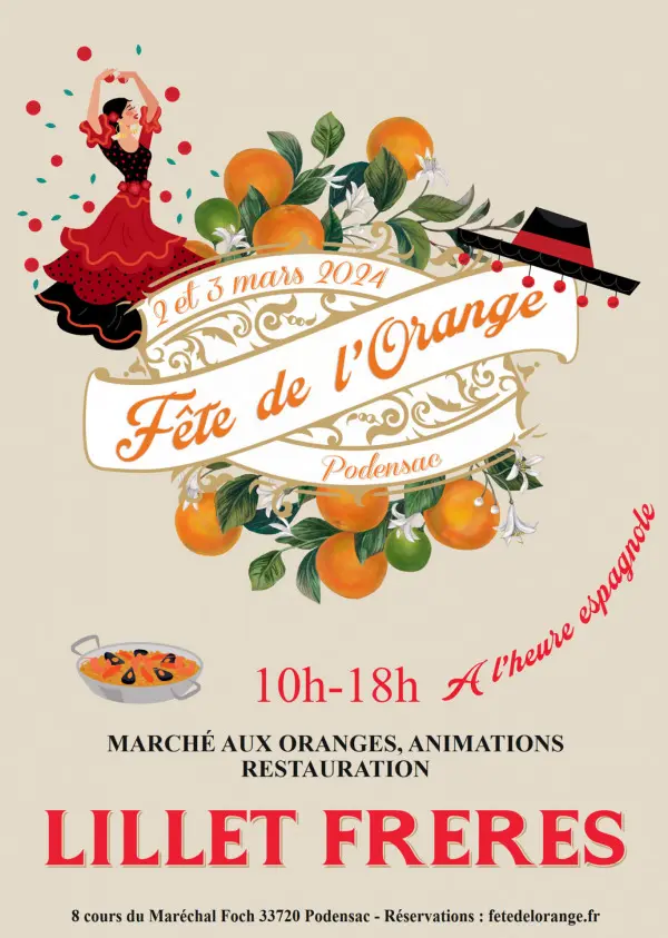 La Fête de l'Orange à Podensac