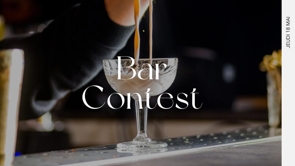bar contest compétition de cocktails