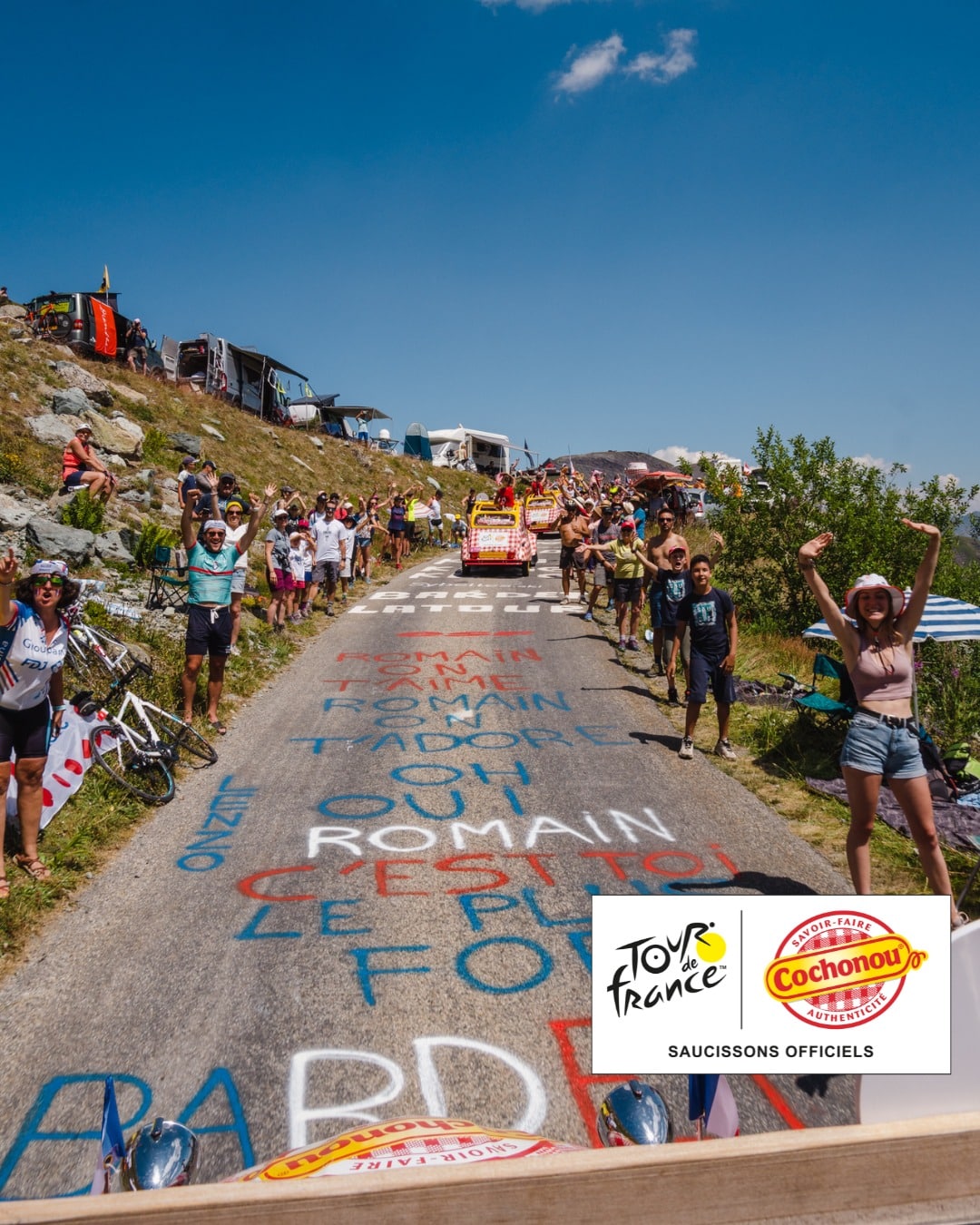 Bar à Saucisson gratuit s'Installe près de Bordeaux pour le Tour de France