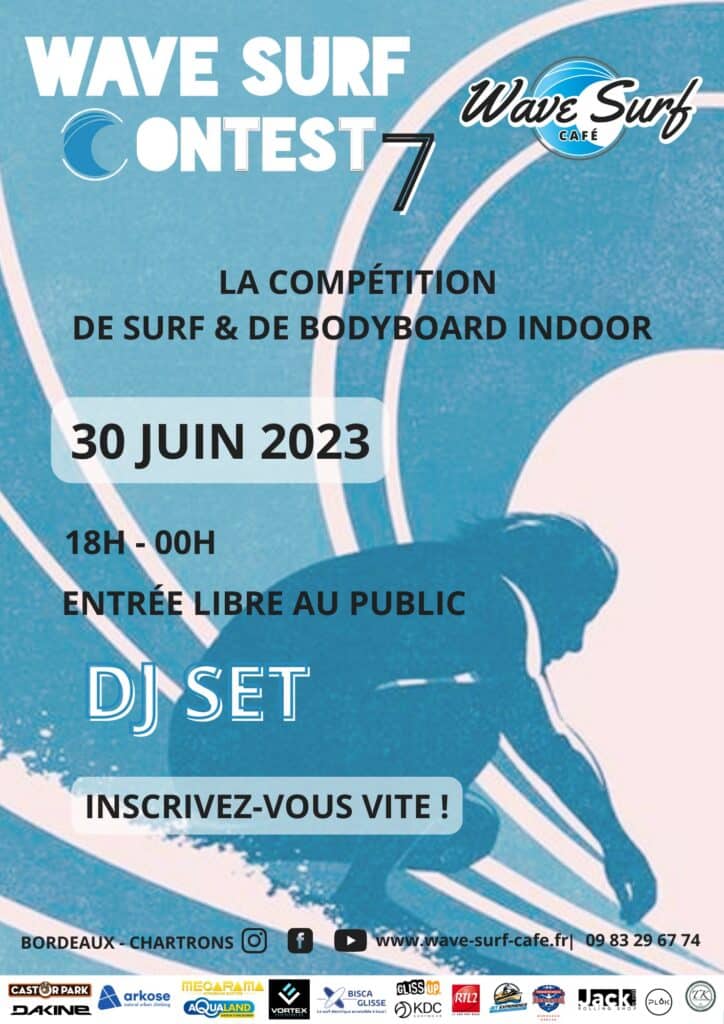 Wave Surf Contest 2023 - Wave Surf Café Bordeaux