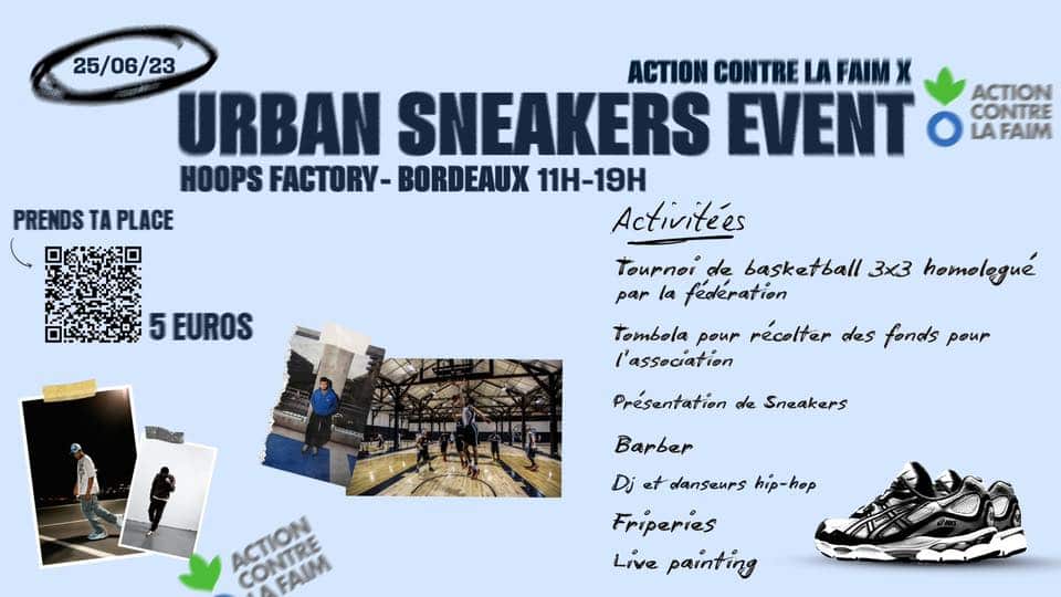 Urban Sneakers Event - Hoops Factory Bordeaux