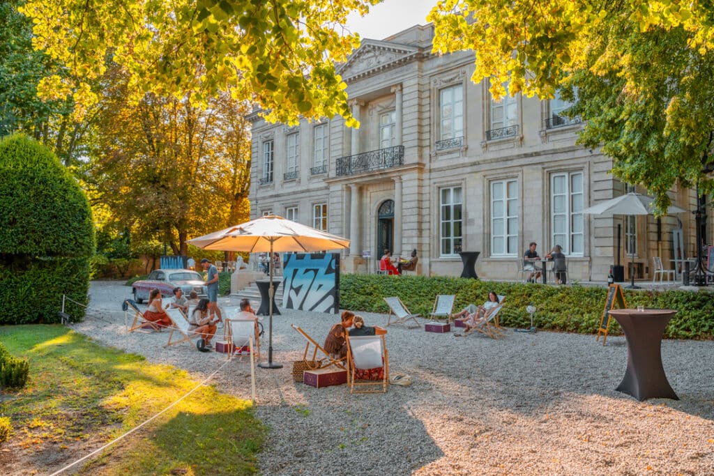 terrasse éphémère Bernard Magrez la grande maison