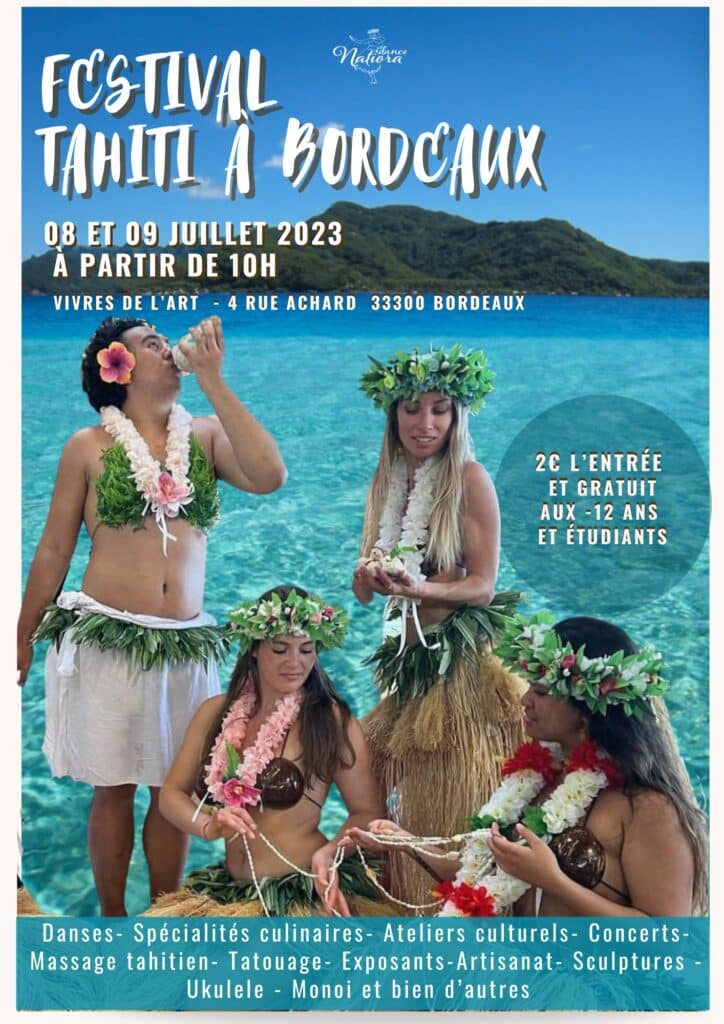 Festival Tahiti à Bordeaux - Aux Vivres de l'Art