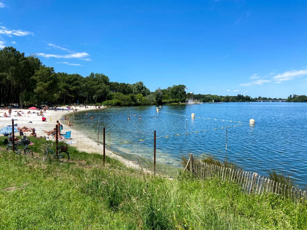 plage de Bordeaux Lac