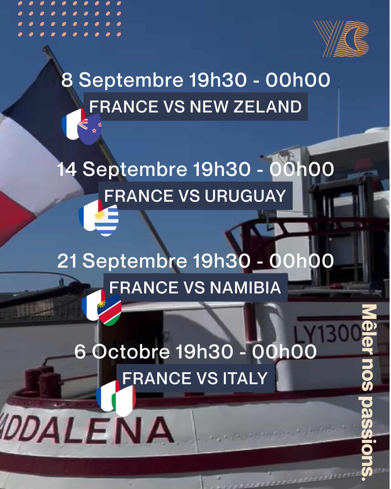 matchs coupe du monde rugby 2023