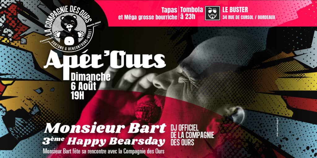 Apér'Ours d'Août - Buster Bar Bordeaux