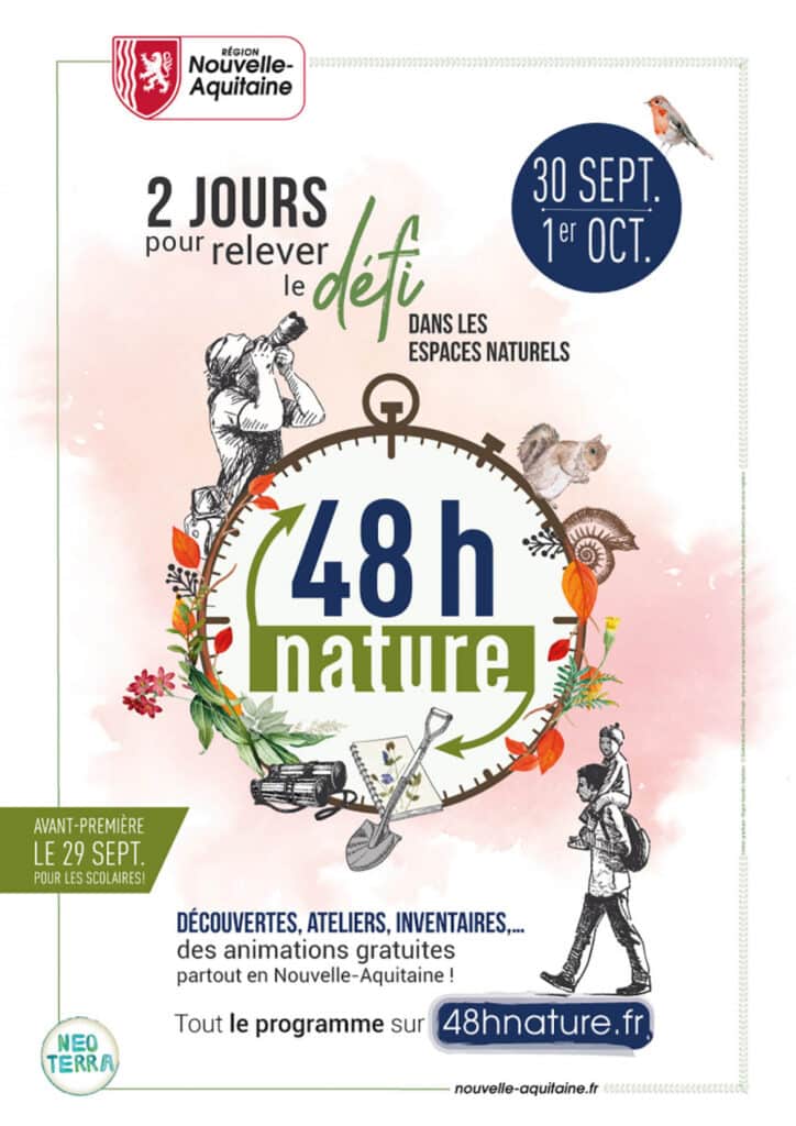 48h nature région Nouvelle Aquitaine