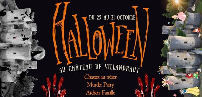 Halloween au château Villandraut pour les enfants