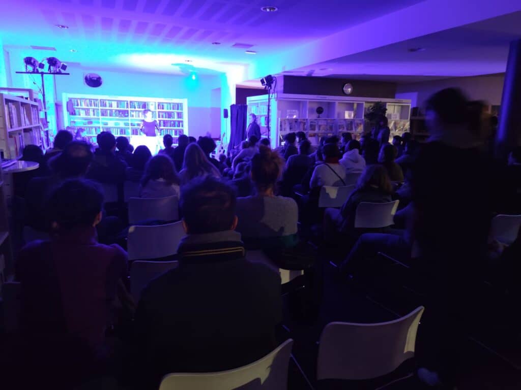 La Nuit de la Lecture bibliothèque Pierre Veilletet