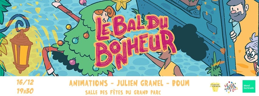 Soirée à Bordeaux dans la salle des fêtes du Grand-Parc : Le Bal du Bonheur