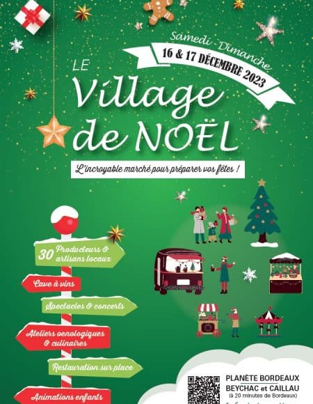 Village de Noël Planète Bordeaux