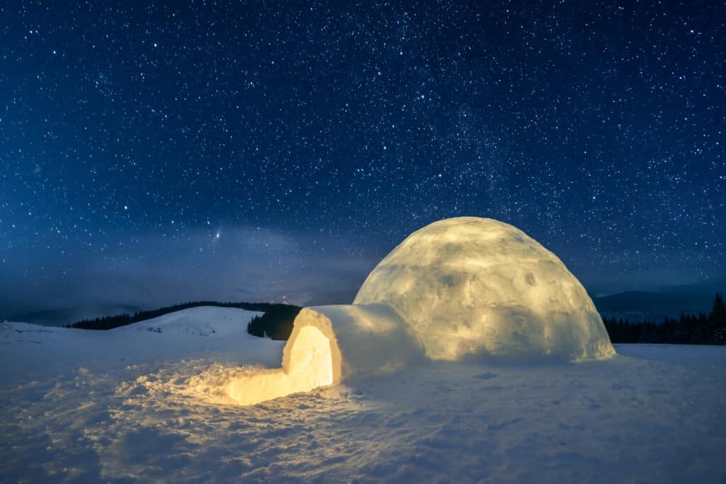 nuit igloo cauterets pyrénées