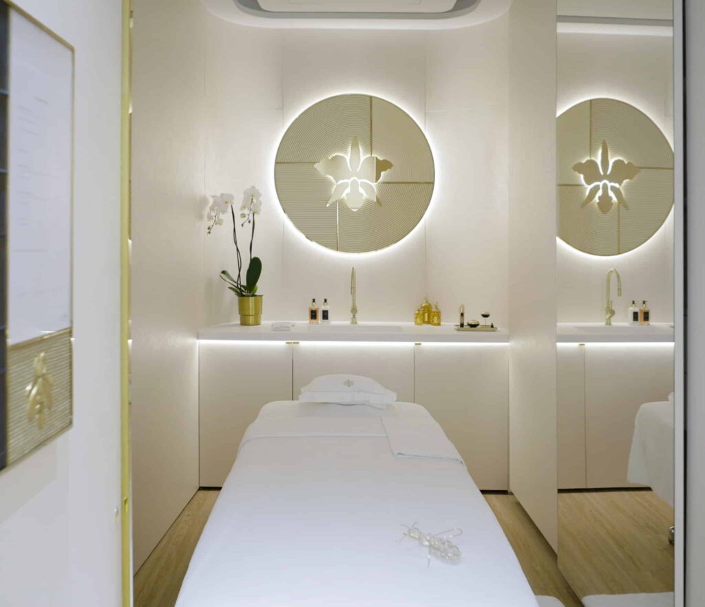 Soins peau massage Nouvelle Beauté Bordeaux Galeries Lafayette