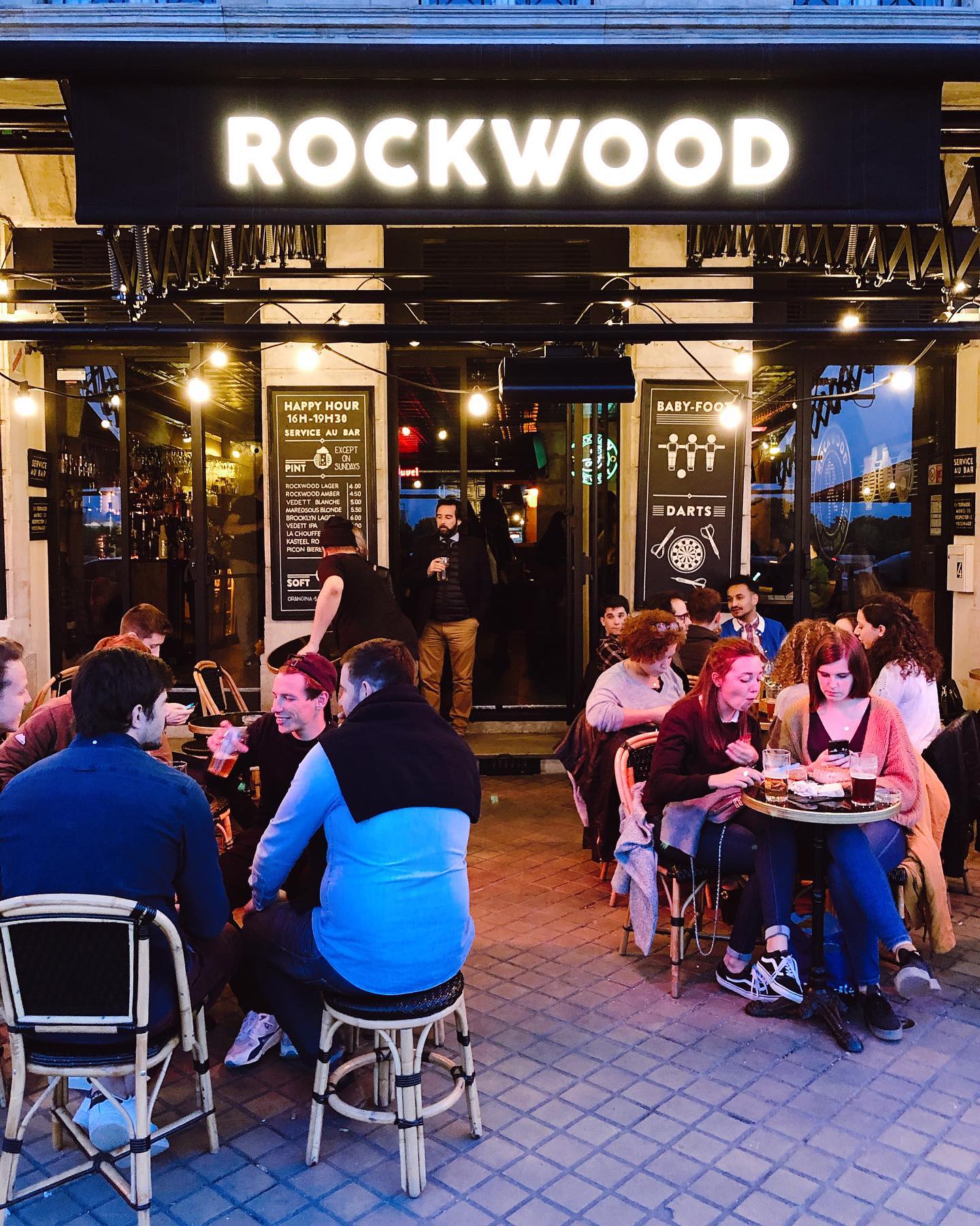 ROCKWOOD, Café Brun, bières