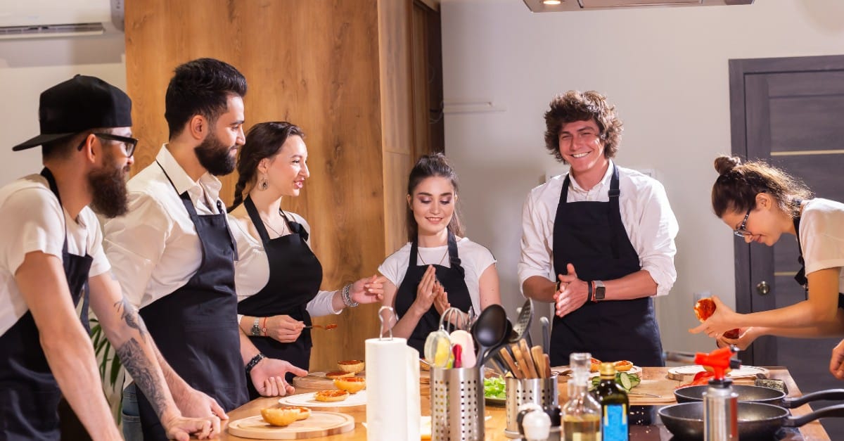 Cours de cuisine au Gina Bordeaux