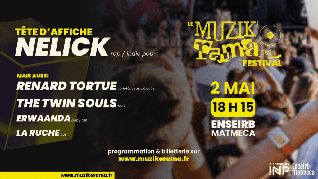Musik'o Rama festival près de Bordeaux à Talence