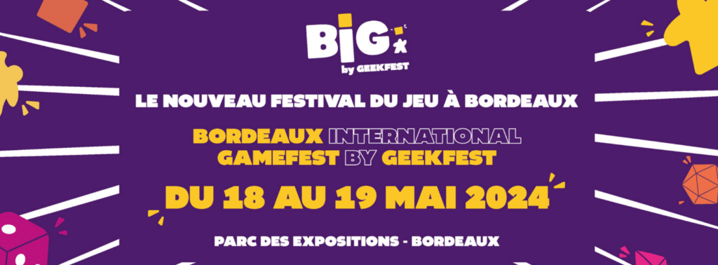 Bordeaux International Gamefest au Parc des Expositions de Bordeaux