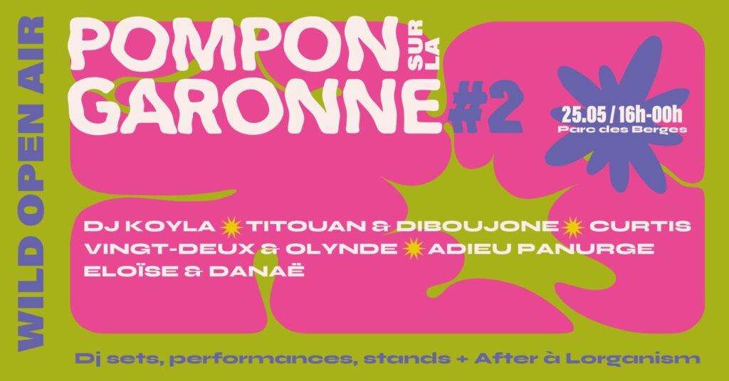 open air bordeaux pompon