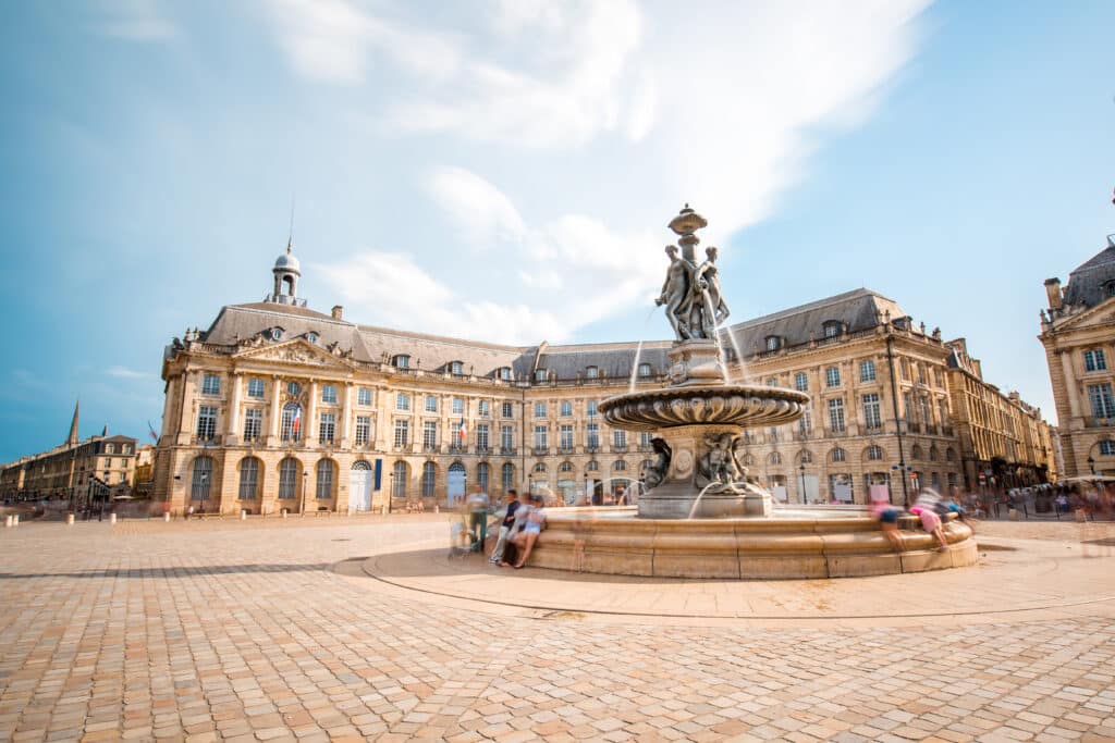 place de la bourse de bordeaux