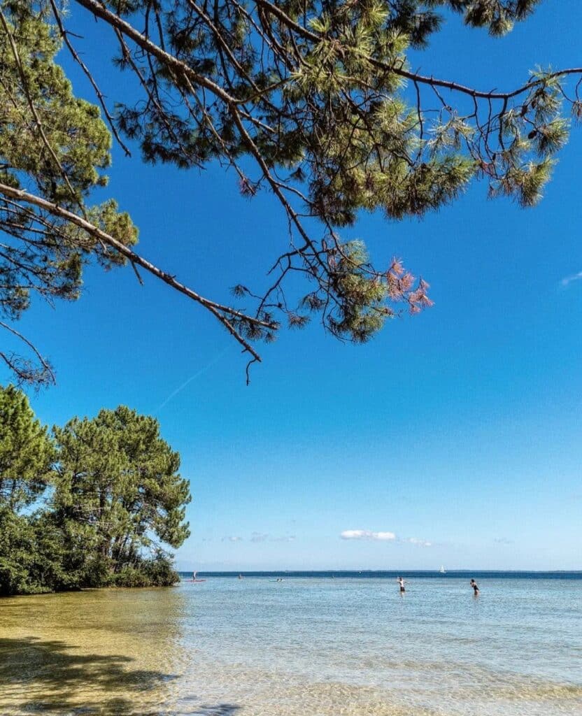 lac de cazaux soirée blanche bassin d'arcachon