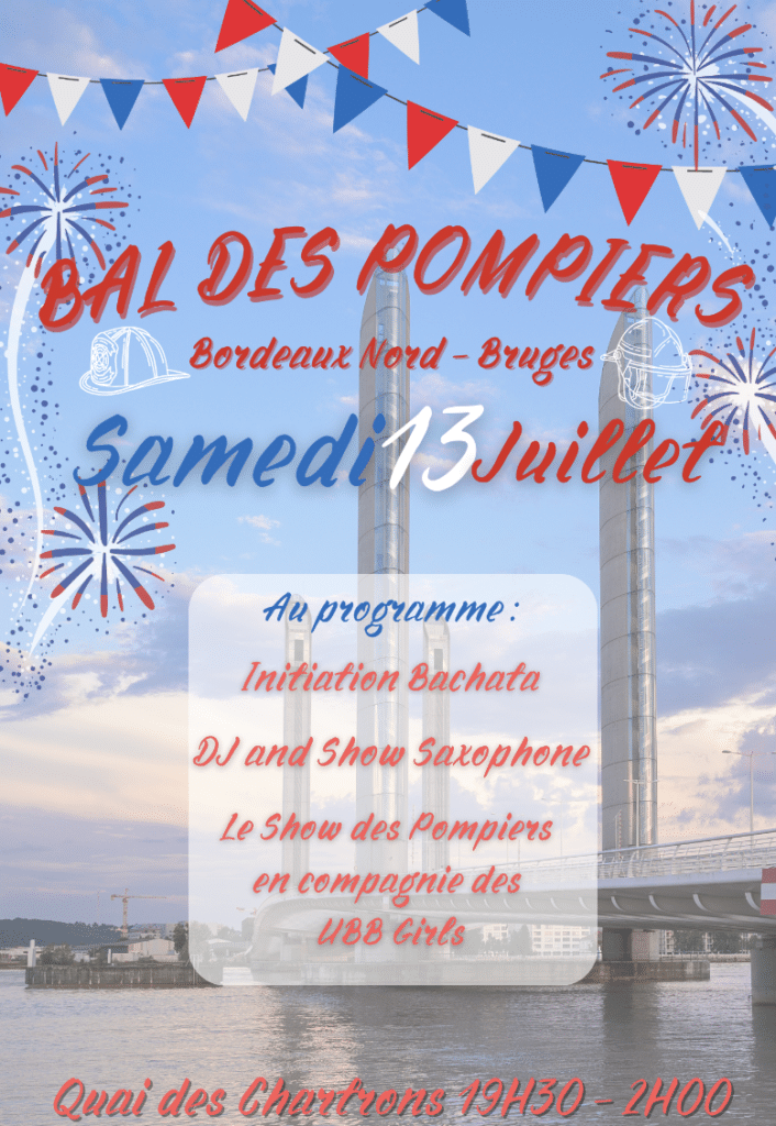 Bal des Pompiers Bordeaux Bruges