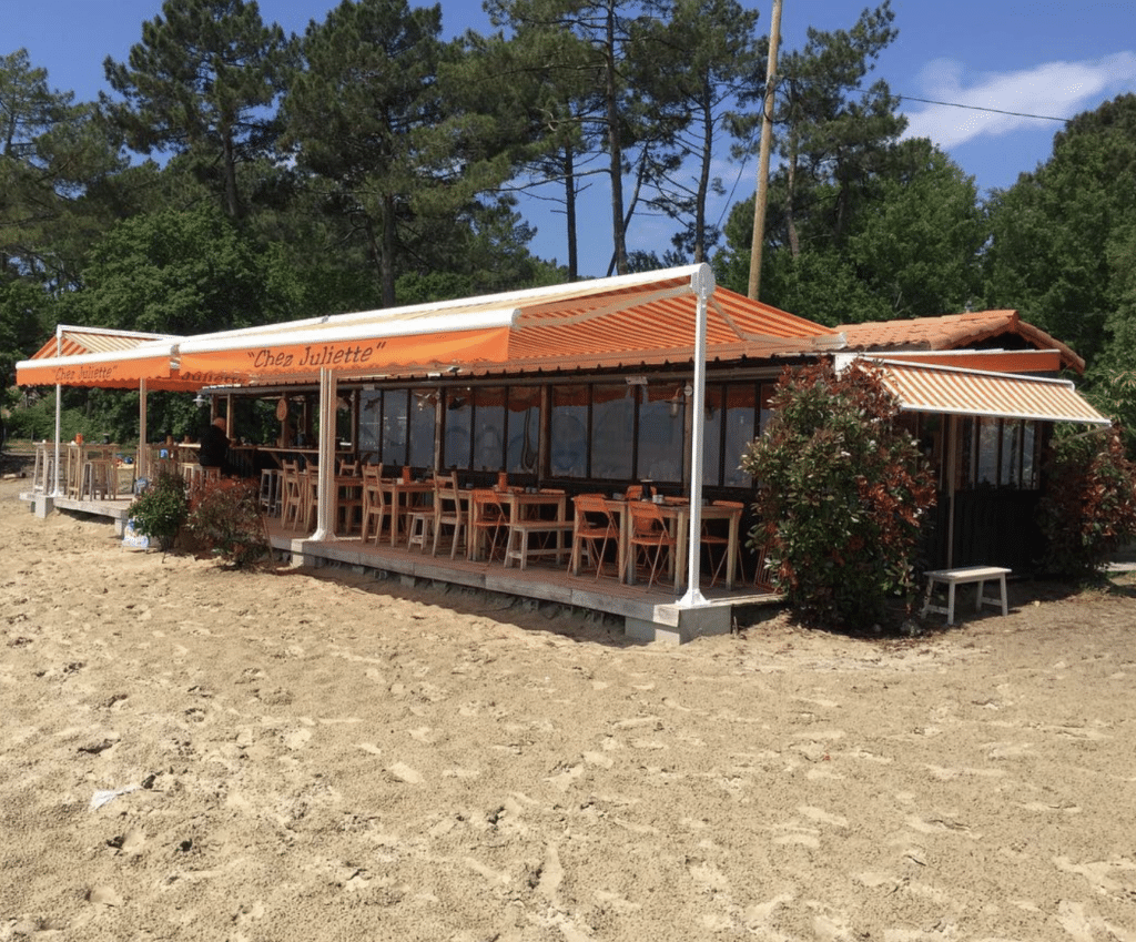 Restaurant lac de Cazaux