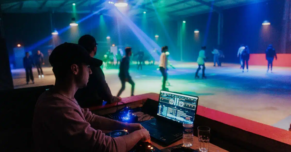 Soirée au Moovens Roller Rink de Gradignan