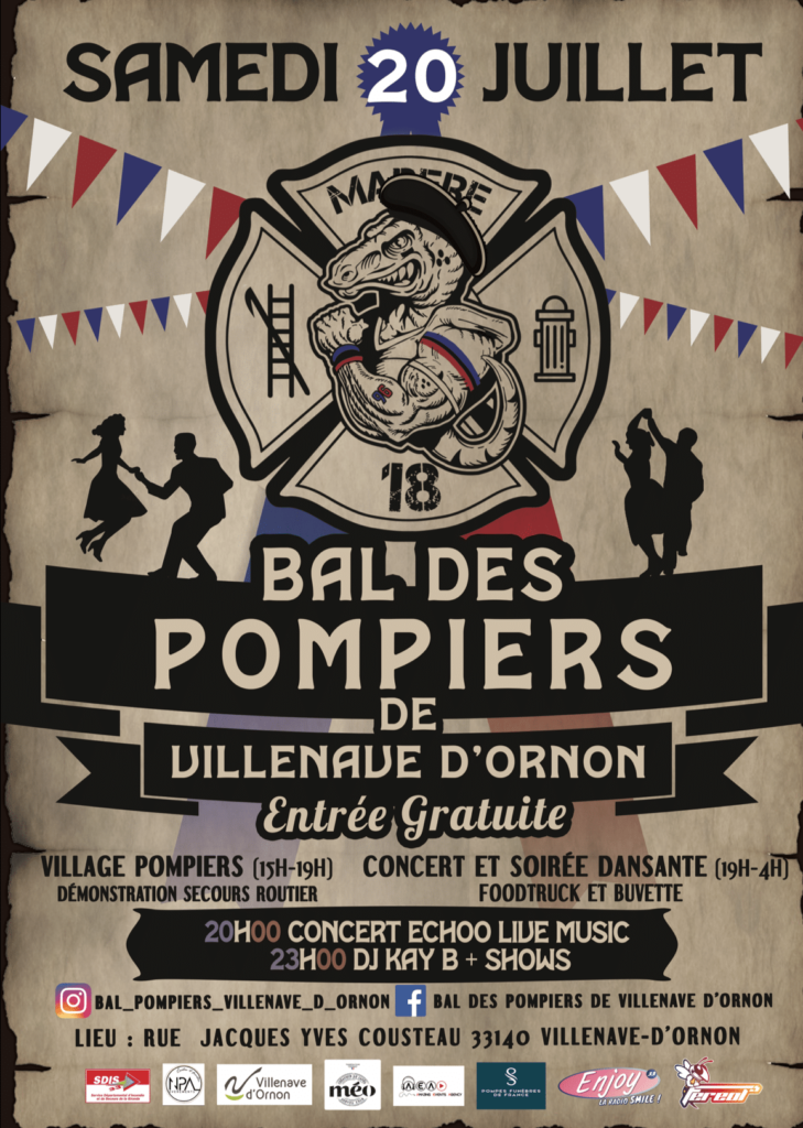 Le bal des pompiers de Villenave d'Ornon 2024