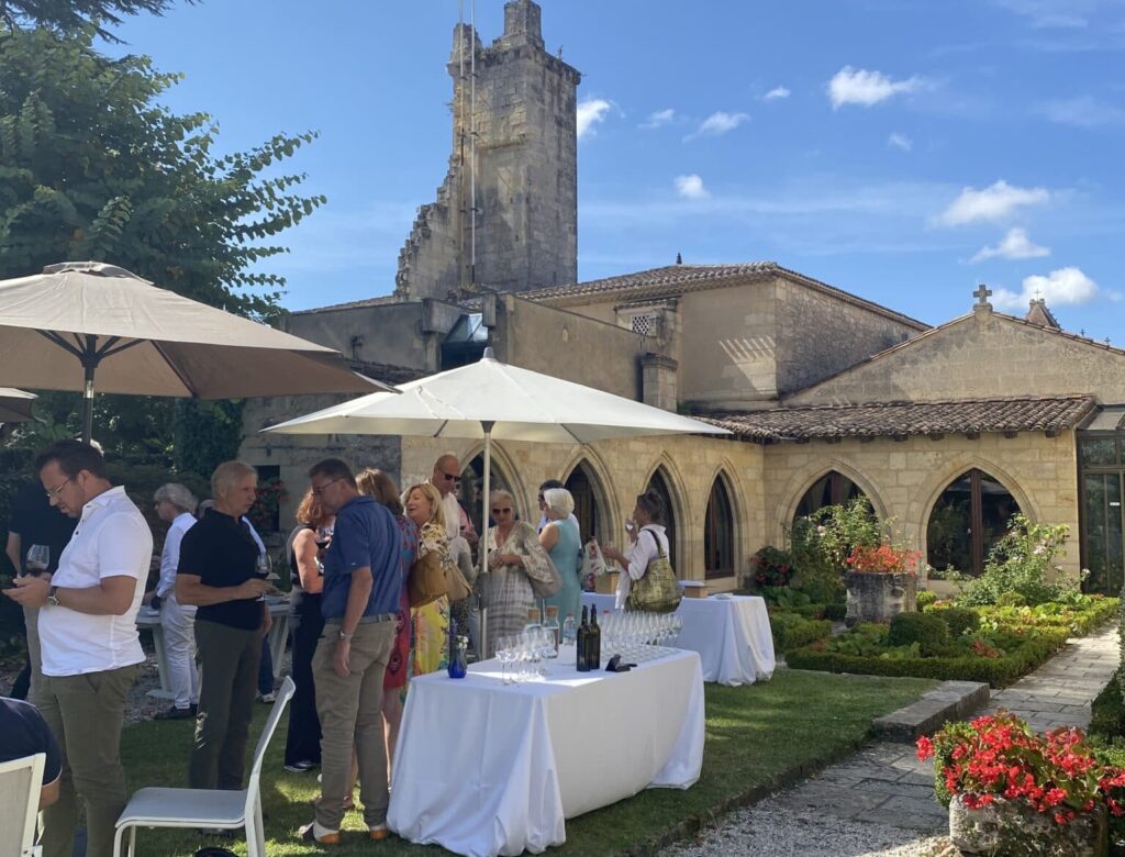 Couvent des Jacobins Grand Cru Saint-Emilion jardin