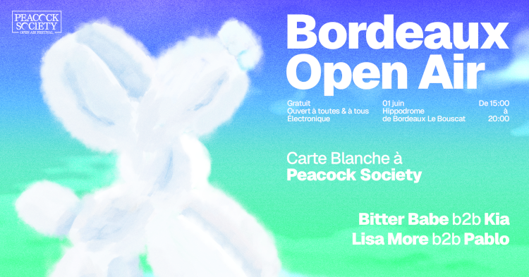 Bordeaux Open Air Peacock