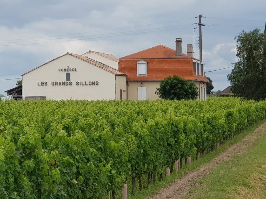 Le Château Les Grands Sillons - AOC Pomerol guinguette saint emilion