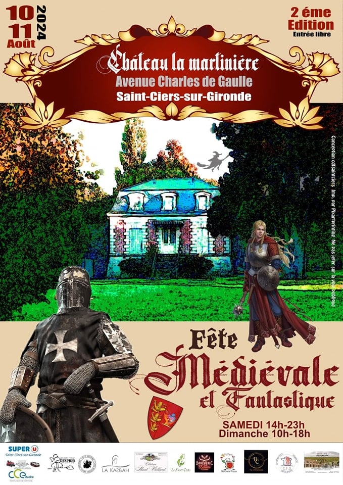 Fête médiévale et fantastique à Saint-Ciers-sur-Gironde