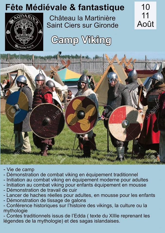 Camping Viking et chevalier