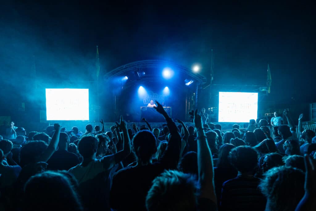 Concert en extérieur