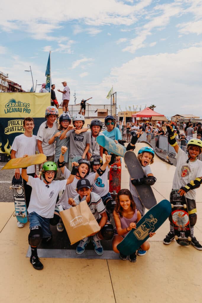 Skate au Caraïbos Lacanau Pro 2024