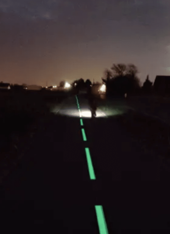 La Vélodyssée : Une Piste Cyclable Illuminée par luminokrom