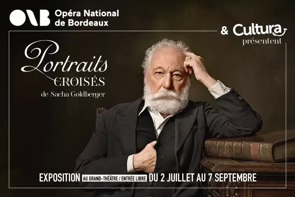 Cultura et Opéra de Bordeaux pour l'exposition Portraits Croisés