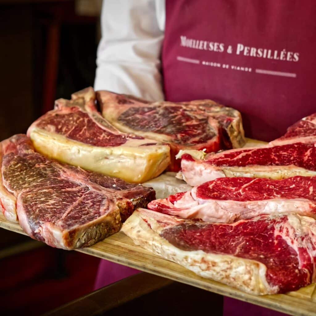 Bonne viande Bordeaux Moelleuses et Persillées Chartrons