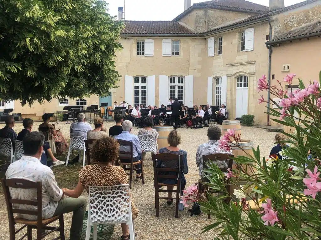 Orchestre château à Blaye